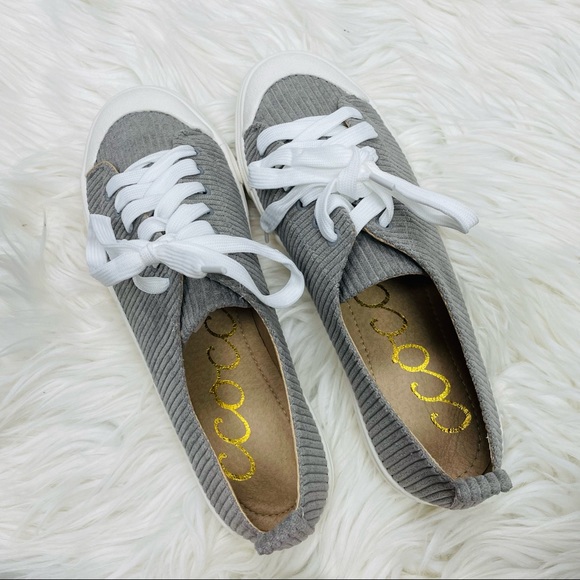 Grey ribbed sneaker - Picture 5 of 7